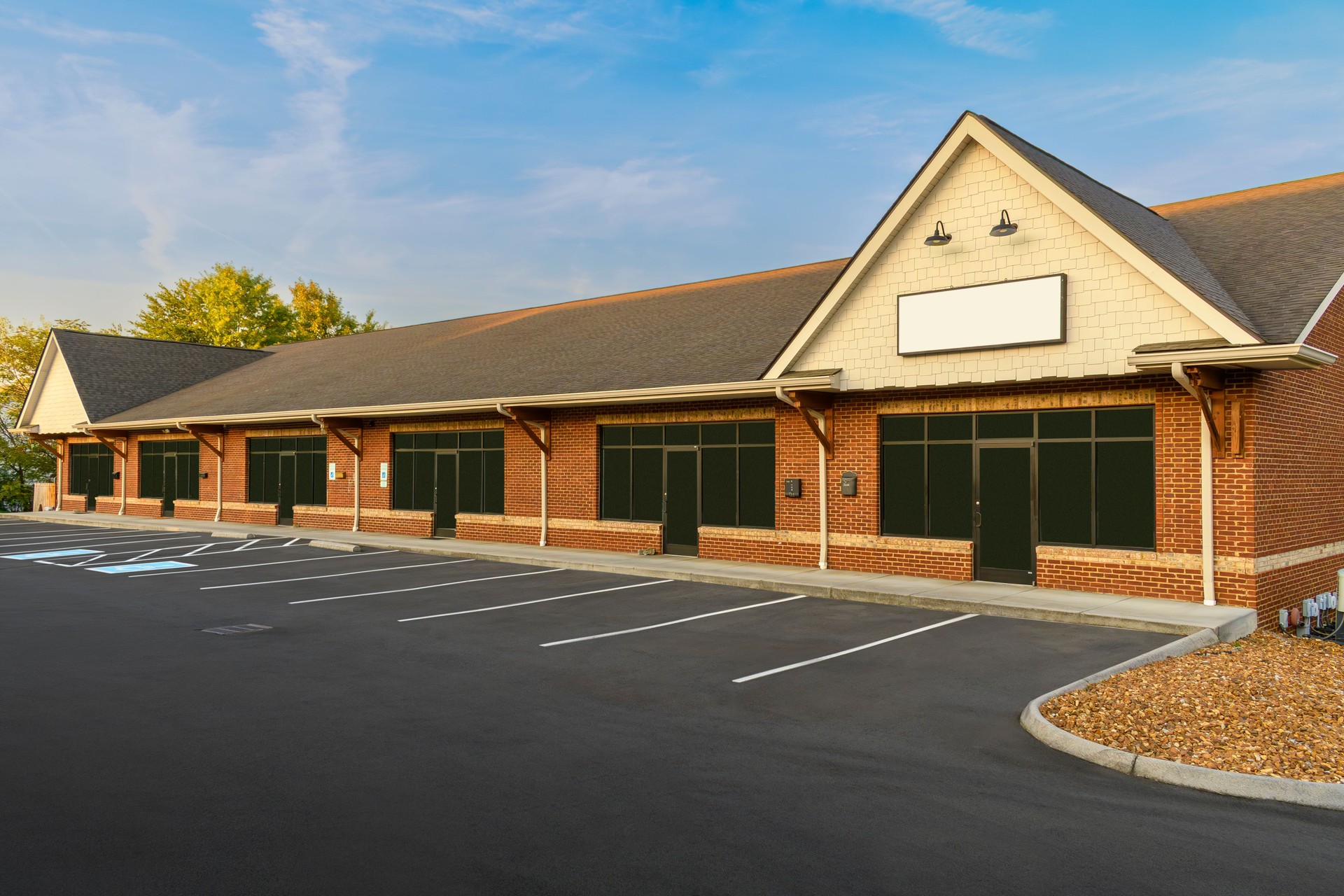 Newly Refurbished Strip Shopping Center Ready To Open